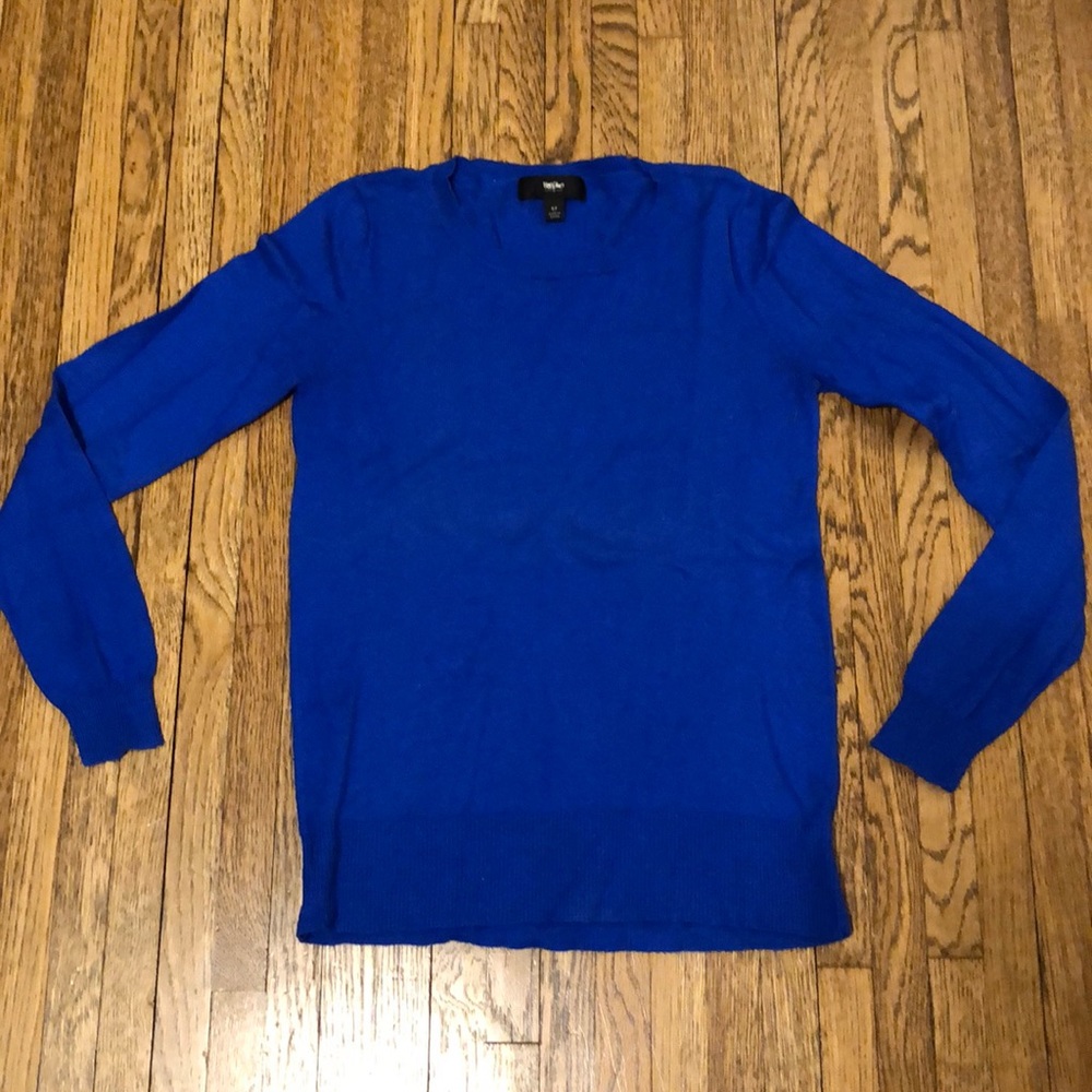 Royal blue sweater
